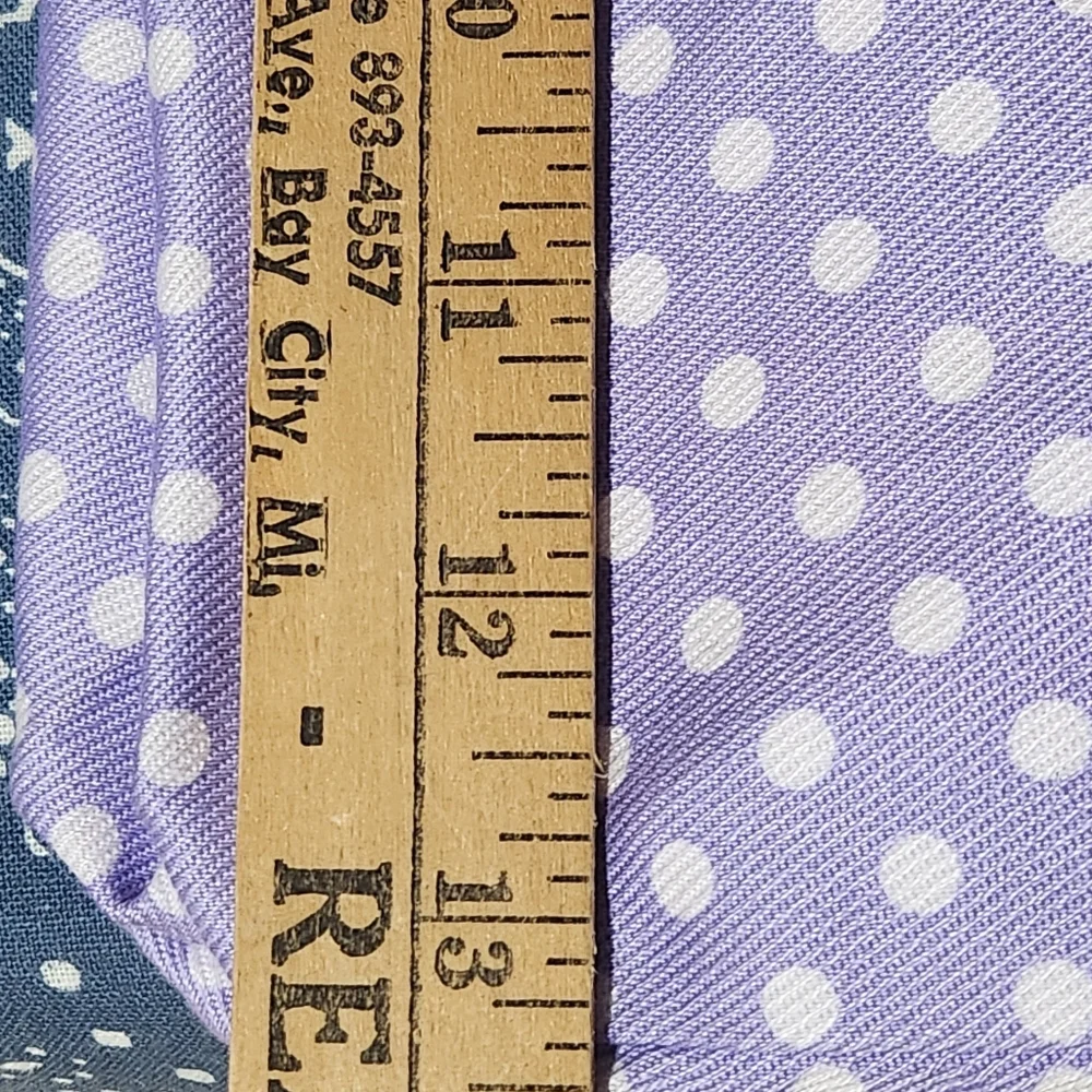 Pottery Barn Kids Purple Polka Dot Square Basket Liner XL NWOT 15x15 Cotton